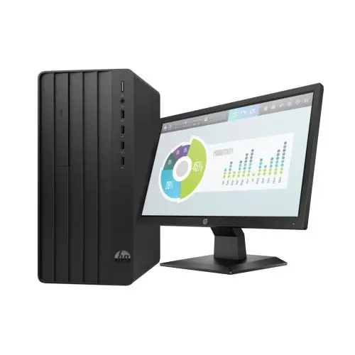 HP Pro Tower 290 G9 Intel Core i7 12th Gen 8GB RAM 1TB HDD 24 Inch HD Monitor Business Desktop